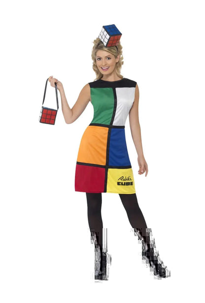 Womens Rubiks Cube Costume