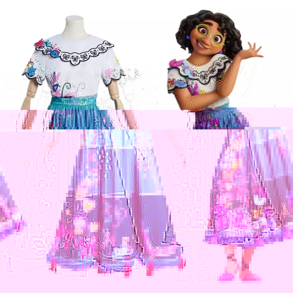 Encanto Mirabel Costume Set