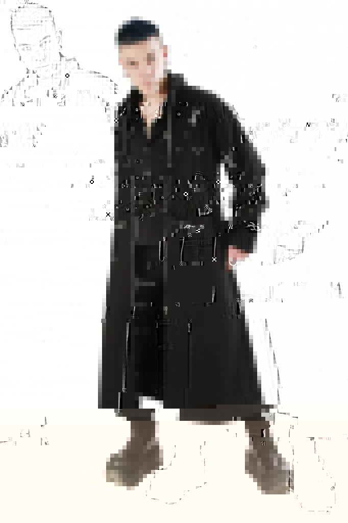 Goth Crossover Long Coat