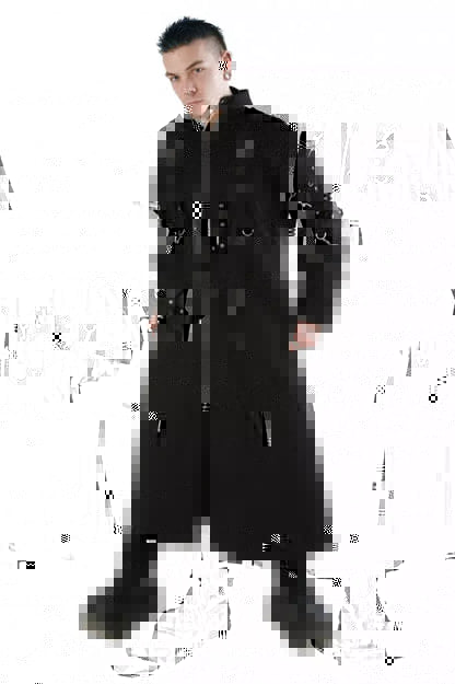 Goth Crossover Long Coat